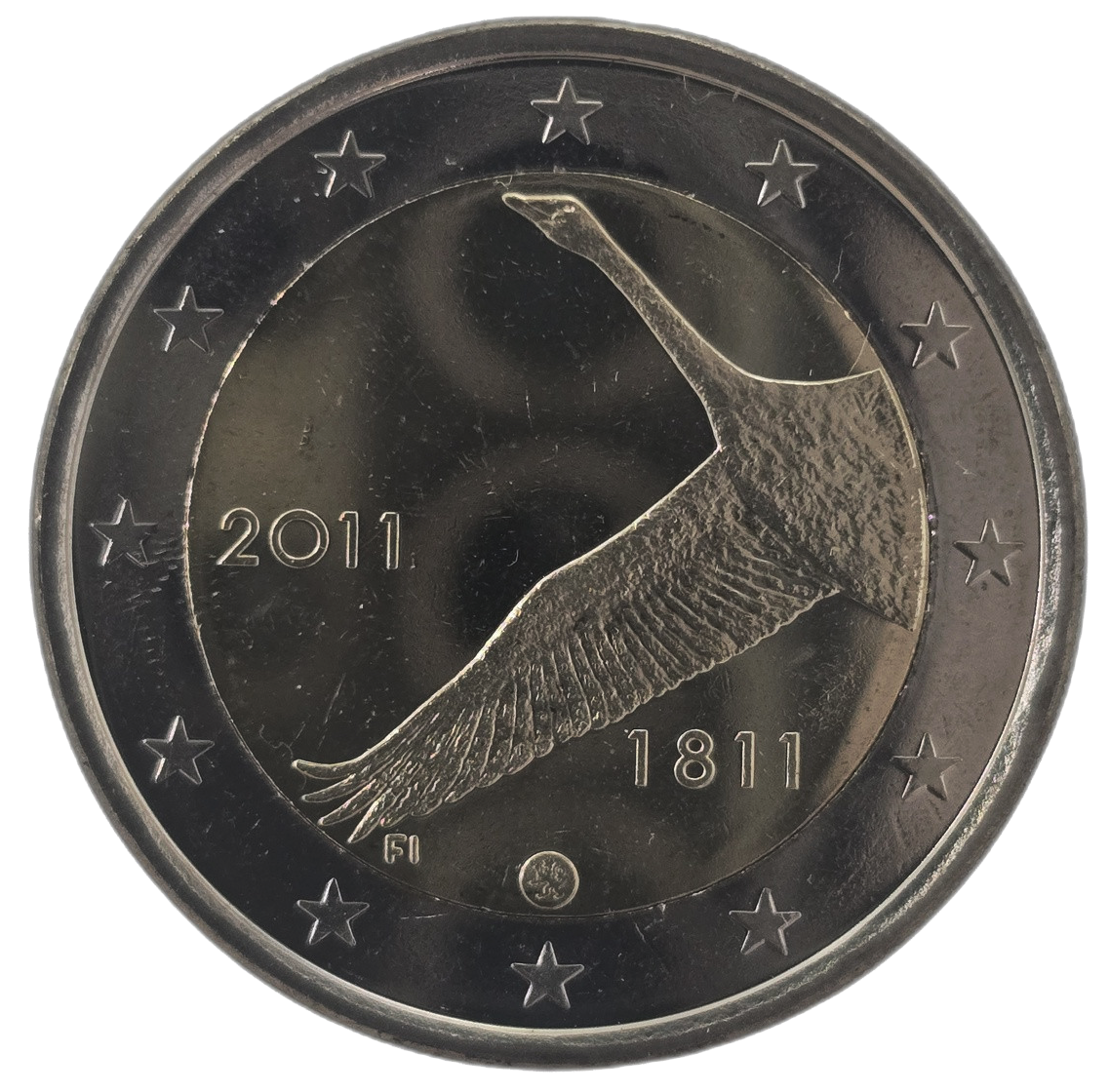 2 euros conmemorativa Bicentenario del Suomen Pankki - Finlands Bank